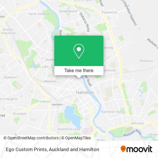 Ego Custom Prints map