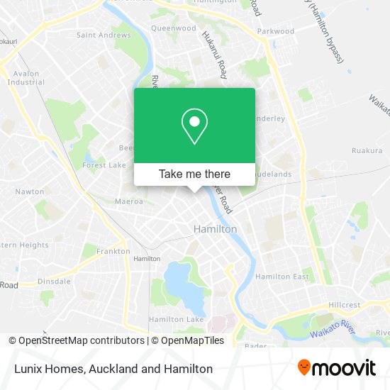 Lunix Homes map