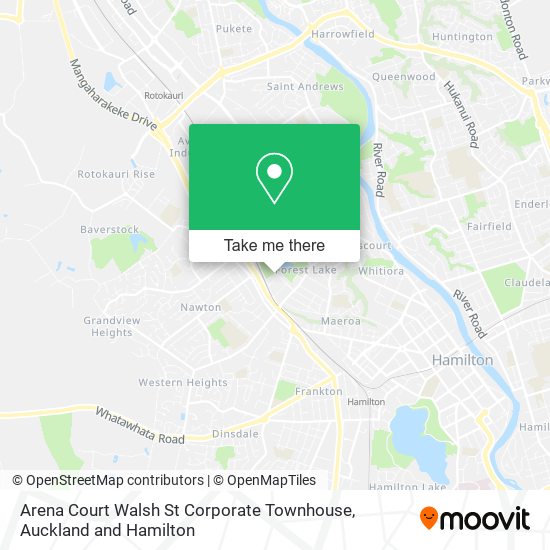 Arena Court Walsh St Corporate Townhouse map