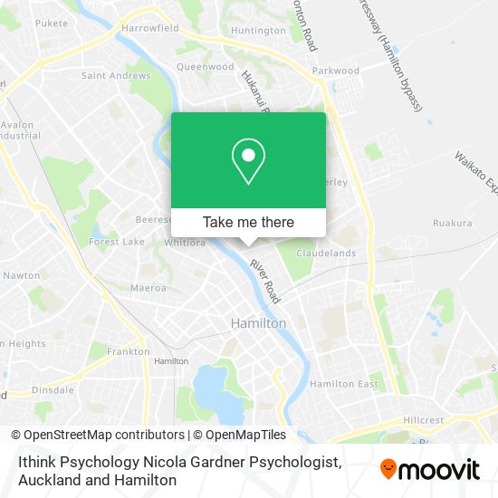 Ithink Psychology Nicola Gardner Psychologist map