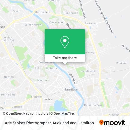 Arie Stokes Photographer map