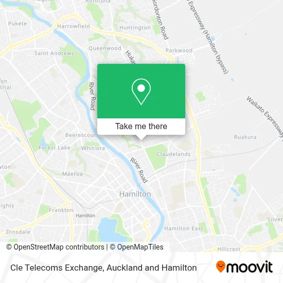 Cle Telecoms Exchange map