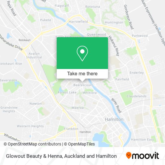 Glowout Beauty & Henna map