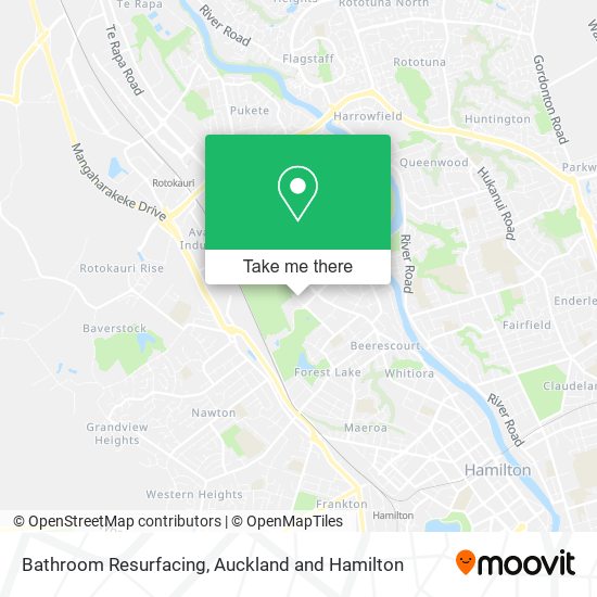 Bathroom Resurfacing map