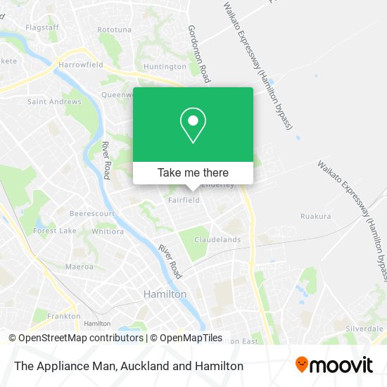 The Appliance Man map