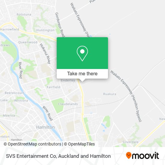 SVS Entertainment Co map