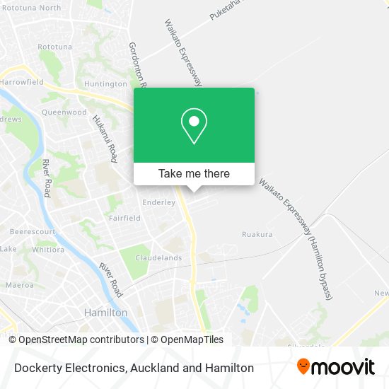 Dockerty Electronics map