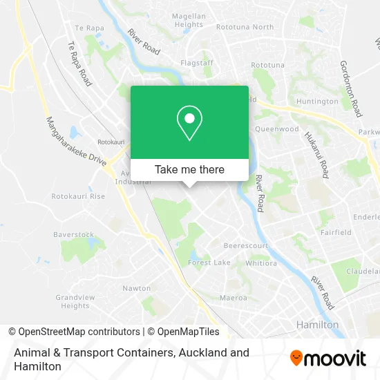 Animal & Transport Containers map
