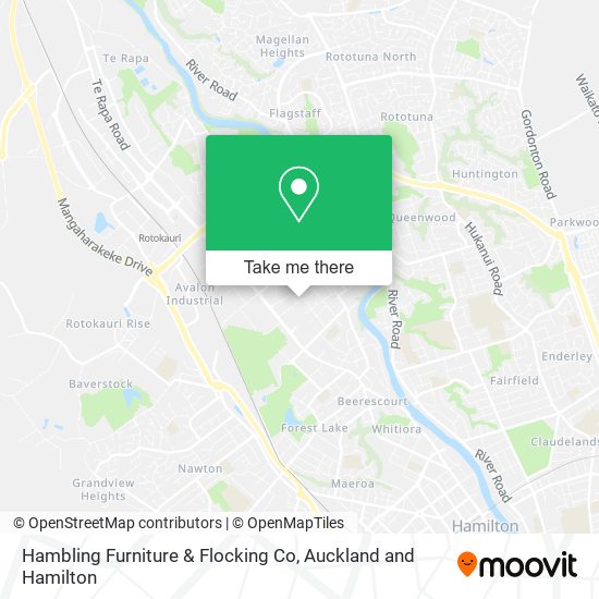 Hambling Furniture & Flocking Co map
