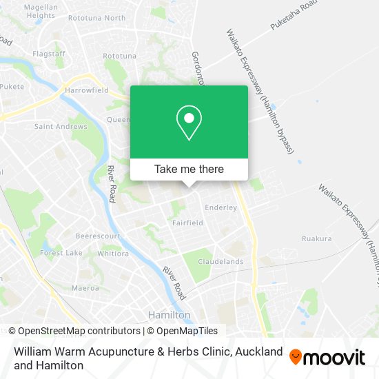 William Warm Acupuncture & Herbs Clinic map