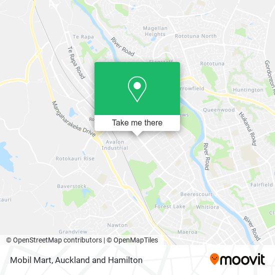 Mobil Mart map