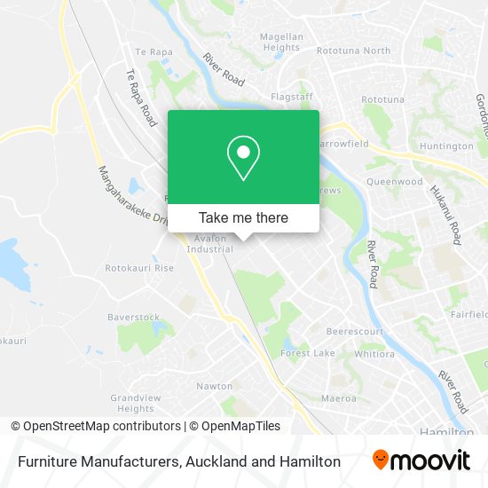 Furniture Manufacturers map