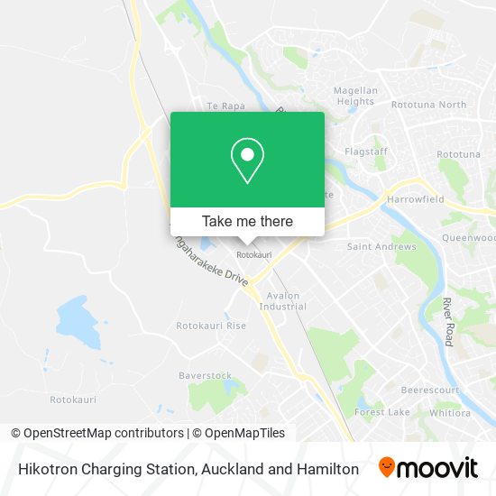 Hikotron Charging Station map