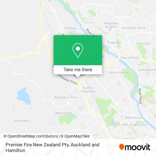 Premier Fire New Zealand Pty地图