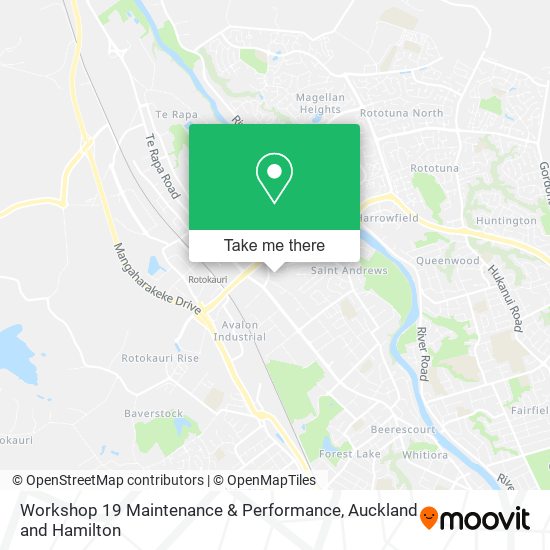 Workshop 19 Maintenance & Performance map