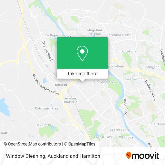 Window Cleaning map
