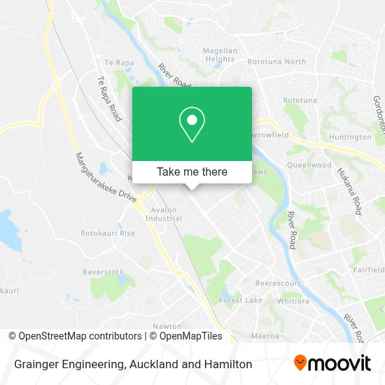 Grainger Engineering map