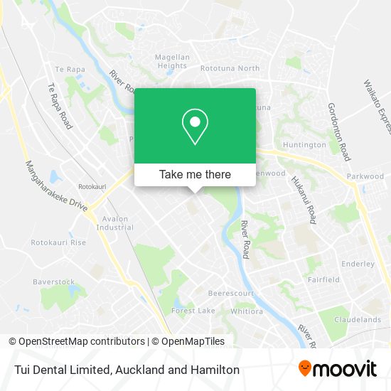 Tui Dental Limited map
