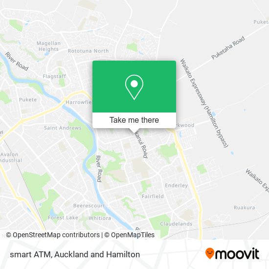 smart ATM map