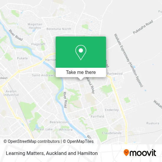 Learning Matters map