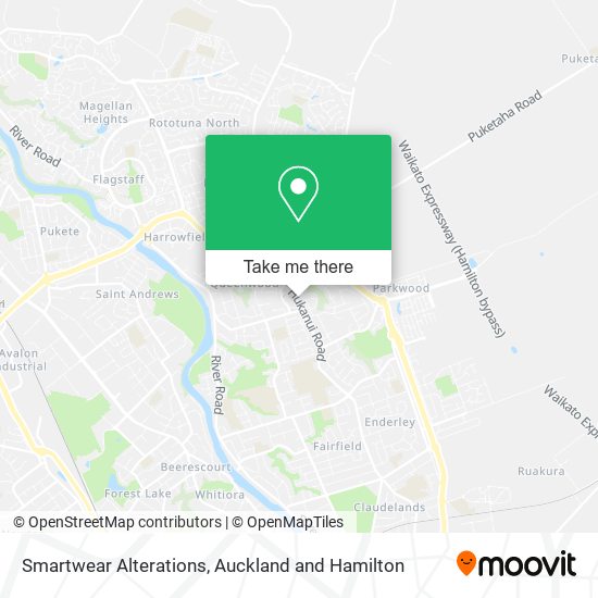 Smartwear Alterations map