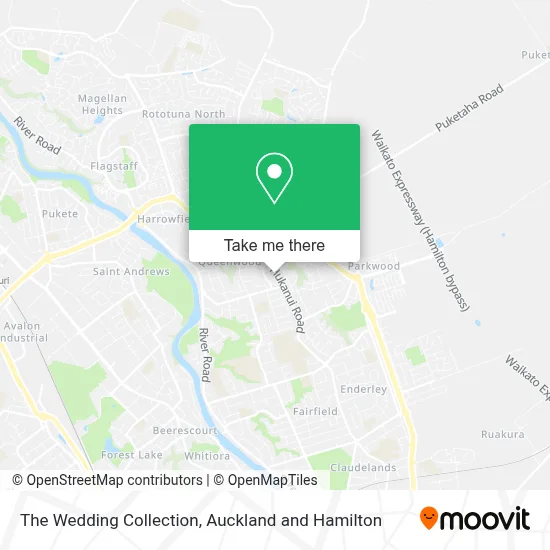 The Wedding Collection map