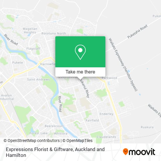 Expressions Florist & Giftware map