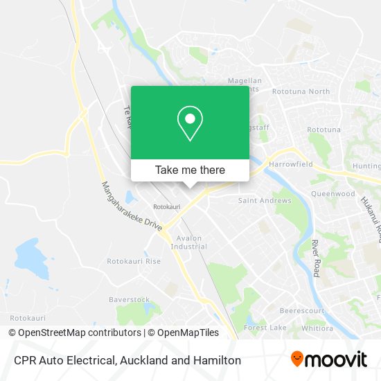 CPR Auto Electrical map