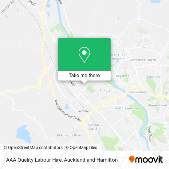 AAA Quality Labour Hire map