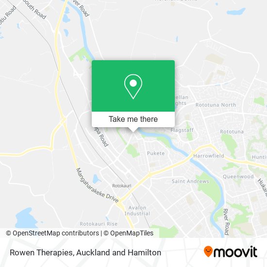 Rowen Therapies map