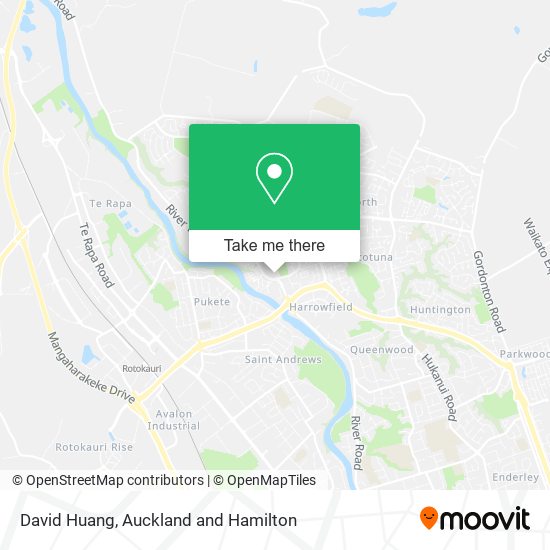 David Huang map