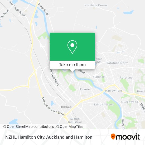 NZHL Hamilton City地图