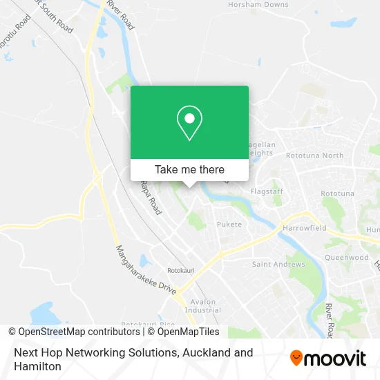 Next Hop Networking Solutions map