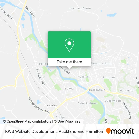 KWS Website Development map