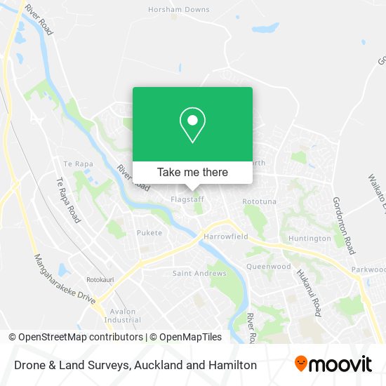 Drone & Land Surveys map
