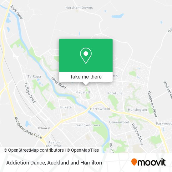 Addiction Dance map