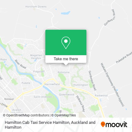 Hamilton Cab Taxi Service Hamilton地图