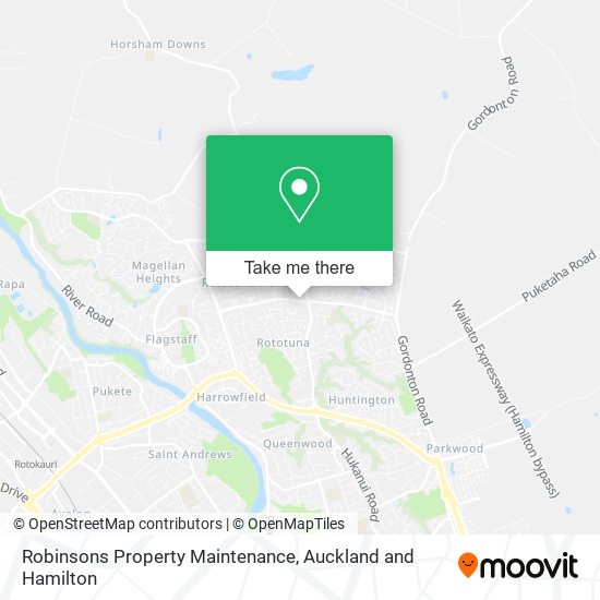 Robinsons Property Maintenance map