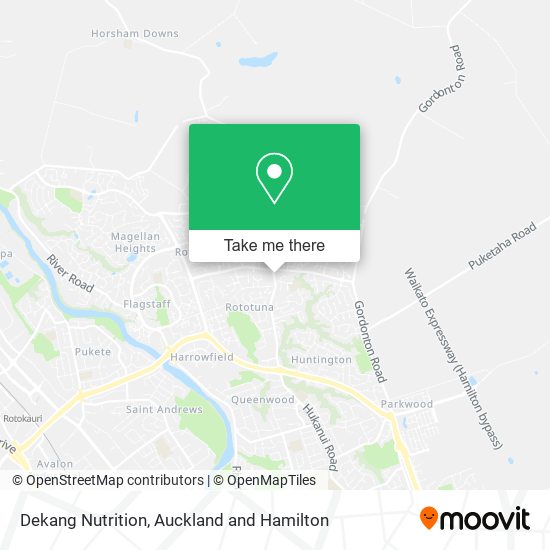 Dekang Nutrition map