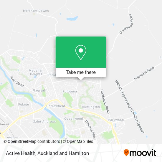 Active Health map