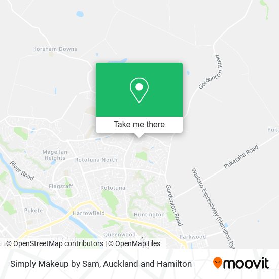 Simply Makeup by Sam map