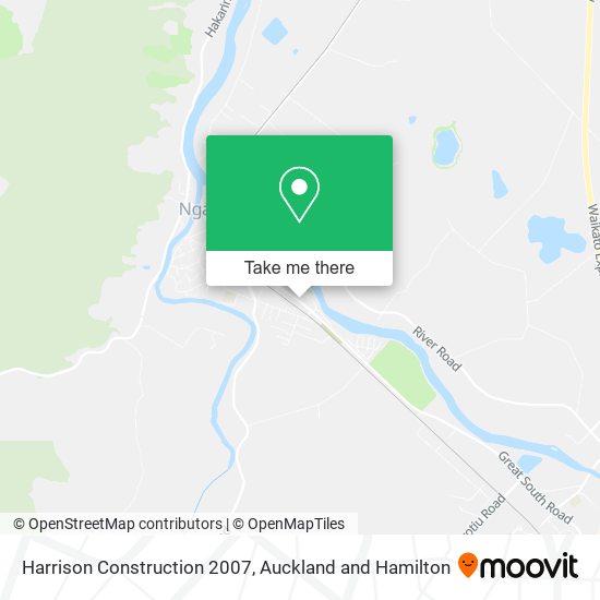 Harrison Construction 2007 map