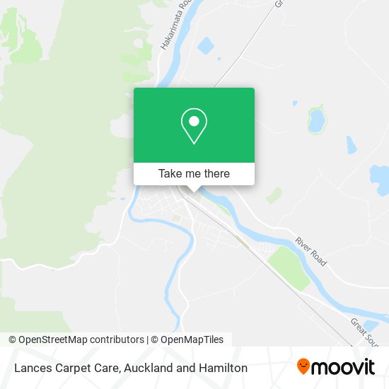 Lances Carpet Care map