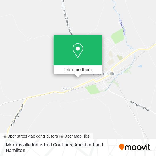 Morrinsville Industrial Coatings map