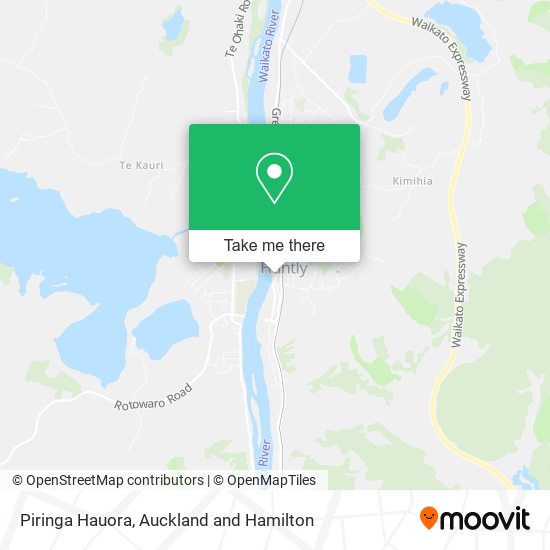 Piringa Hauora map