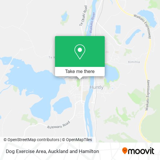 Dog Exercise Area map