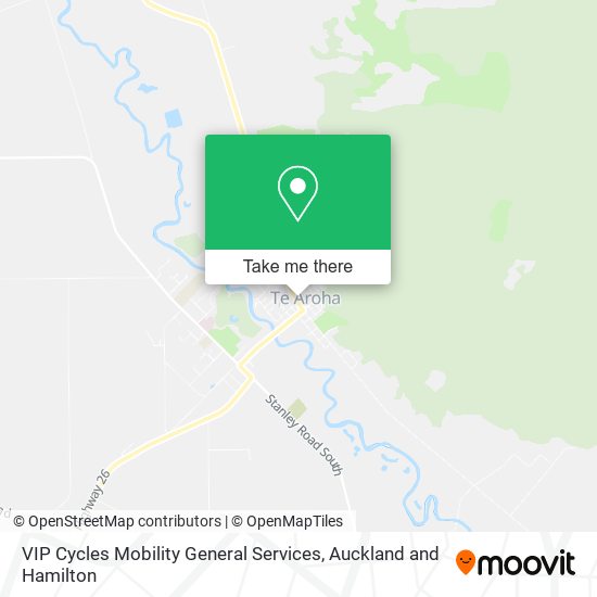 VIP Cycles Mobility General Services map