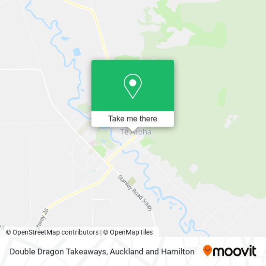Double Dragon Takeaways map