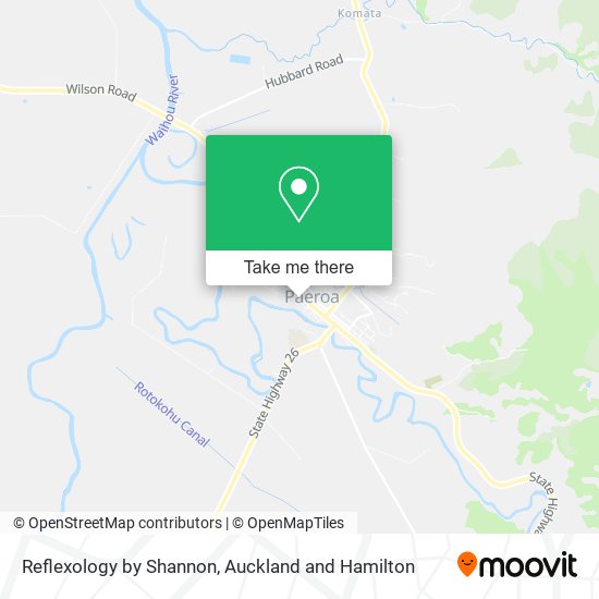 Reflexology by Shannon map