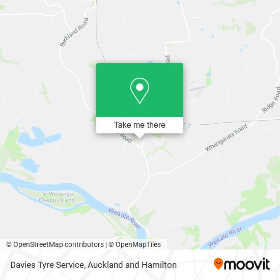 Davies Tyre Service map